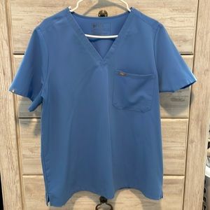 Fig brand blue scrubs